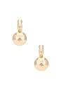 view 1 of 2 Lyra Earrings in Gold