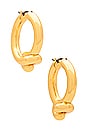 view 1 of 3 Maeve Hoop Earring in Gold
