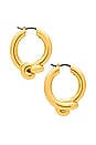 view 2 of 3 Maeve Hoop Earring in Gold