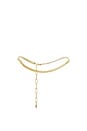 view 2 of 2 Zeina Anklet in Gold