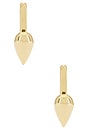 view 3 of 3 링 귀걸이 in Gold