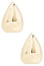 view 3 of 3 Margaux Puffs in Gold