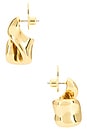 view 2 of 2 Estelle Earrings in Gold