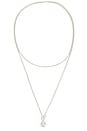 view 1 of 4 Constance Wrap Chain in Silver