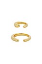 view 3 of 3 Sila Ear Cuff Set in Gold