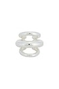 view 2 of 3 BIJOU D'OREILLES TOME in Silver