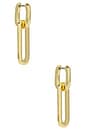 view 1 of 4 Teeni Detachable Link Earrings in Gold