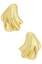 view 1 of 2 BRINCOS LYDIA in Gold