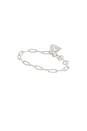 view 2 of 3 Puffy Heart Bracelet in Silver