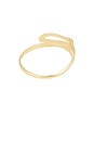 view 3 of 3 Egret Upper Arm Cuff in Gold