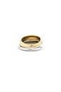 view 3 of 6 Lennon Ring Set in Gold & Silver