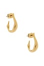 view 1 of 3 Mini Colette Hoops in Gold