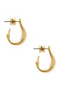 view 2 of 3 Mini Colette Hoops in Gold