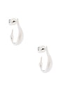 view 1 of 3 Mini Colette Hoops in Silver