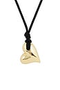view 2 of 3 SAUTOIR PENDENTIF HEART in Gold