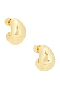 view 1 of 3 PENDIENTES NELLE in Gold