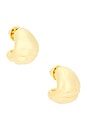 view 1 of 3 PENDIENTES NELLE in Gold