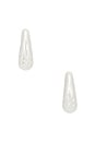 view 3 of 3 PENDIENTES NELLE in Silver