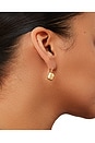 view 2 of 3 PENDIENTES RUE in Gold