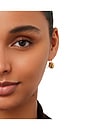 view 3 of 3 PENDIENTES RUE in Gold