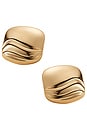view 1 of 4 PENDIENTES RUE in Gold