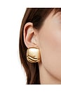view 3 of 4 PENDIENTES RUE in Gold