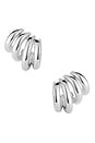 view 1 of 3 BOUCLES D'OREILLES MONROE in Silver