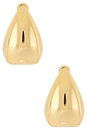 view 4 of 3 BOUCLES D'OREILLES SMALL MARGAUX in Gold