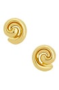 view 1 of 2 Gio Earrings in Gold