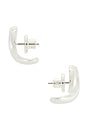 view 2 of 2 CLOUS D'OREILLES GIO in Silver