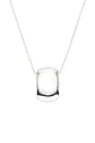 view 2 of 3 Leon Pendant Necklace in Silver