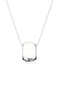 view 4 of 3 Leon Pendant Necklace in Silver