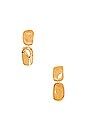 view 2 of 3 Hera Earrings in Gold
