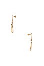 view 3 of 3 Hera Earrings in Gold