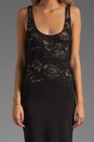 view 5 of 6 Wilde Sundress in Black Lace in Black & Nude