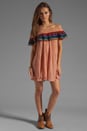 view 2 of 6 T&B Senorita Dress en Clay/Colorful Stripe in Clay & Colorful Stripe