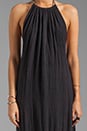 view 5 of 6 Grecian Margarita Dress in Grey Black with Silver Edge dye in Grey Black & Silver Edge