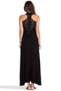 view 3 of 6 Pharaoh Myth Zig Zag Modal Gown in Black