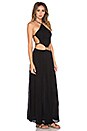 view 2 of 3 ROBE MAXI PURA VIDA in Black