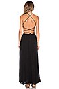 view 3 of 3 ROBE MAXI PURA VIDA in Black