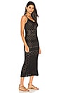 view 2 of 4 Scorpion Slip Dress in Black Pointelle