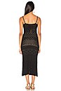 view 3 of 4 Scorpion Slip Dress in Black Pointelle