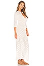 view 2 of 3 Dove Maxi Dress in White Pointelle