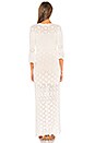 view 3 of 3 Dove Maxi Dress in White Pointelle