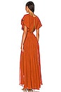 view 3 of 3 Monaco Maxi Dress in Gauze Burnt Orange