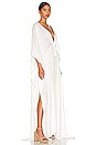 view 2 of 3 Sorrento Kaftan in White Gauze