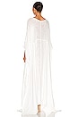 view 3 of 3 Sorrento Kaftan in White Gauze