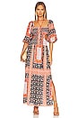 view 1 of 3 Roma Doe Maxi Dress in Roma Rust