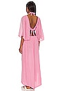 view 3 of 3 Rambling Rose Dress in Baby Pink Gauze