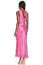 view 3 of 3 МАКСИ ПЛАТЬЕ WAVECREST in Hot Pink
